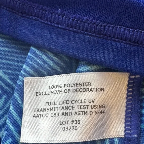 COOLIBAR SKORT SKIRT UPF+50 UV PROTECTION BLUE SZ M - Picture 11 of 13